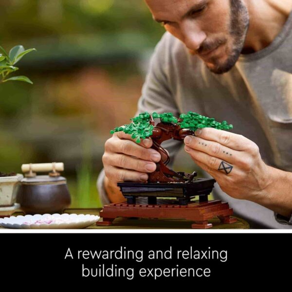LEGO Bonsai Tree Building Set for Home Decor, 18+
