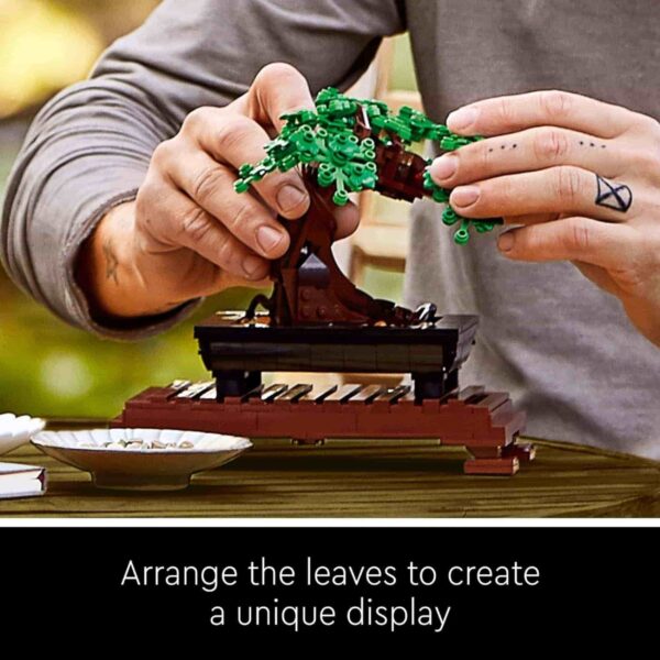 LEGO Bonsai Tree Building Set for Home Decor, 18+