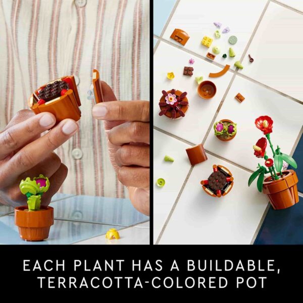 LEGO Tiny Plants Set: Cactus, Carnivorous & Tropical Flora