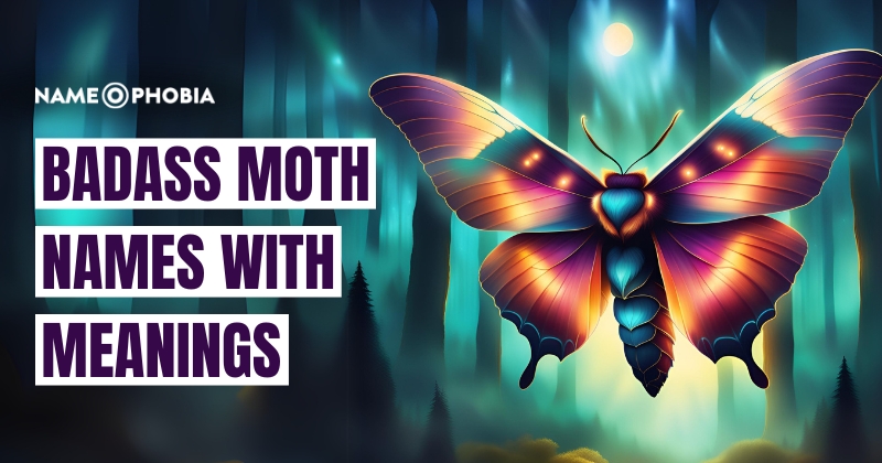 Badass Moth Names With Meanings